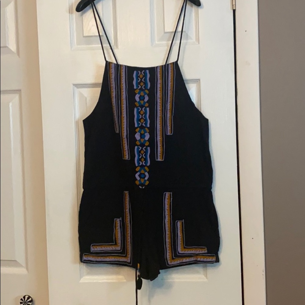 Piper embroidered romper